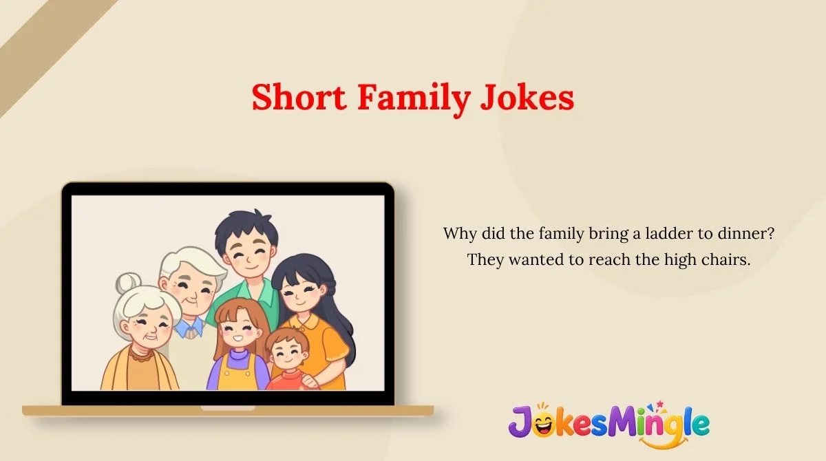 Short Family Jokes