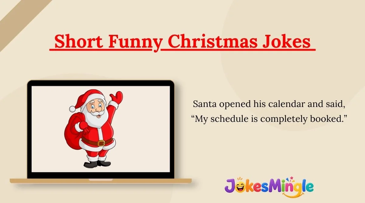 Short Funny Christmas Jokes