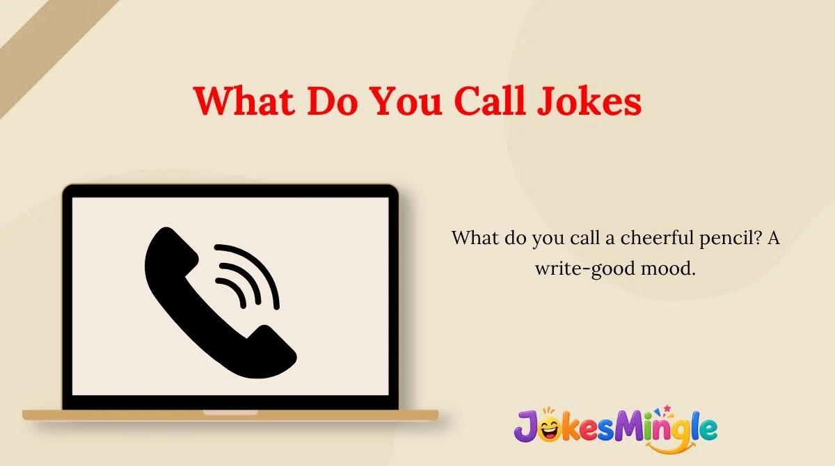 What Do You Call Jokes